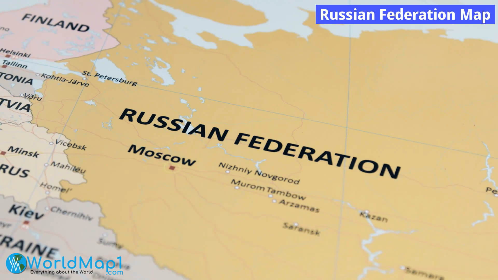 Cartes de la Federation de Russie